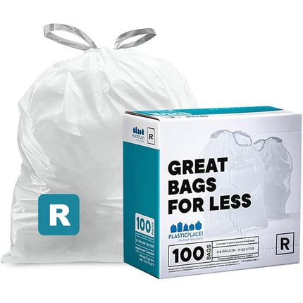 Plasticplace Custom Fit Rubbish Bags, Compatible w