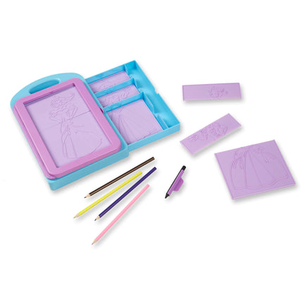 Melissa & Doug Kit de actividad de diseño de princesas
