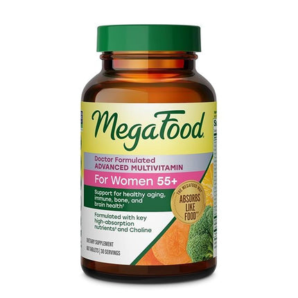 MegaFood Women's 55+ Advanced Multivitamin - Promo
