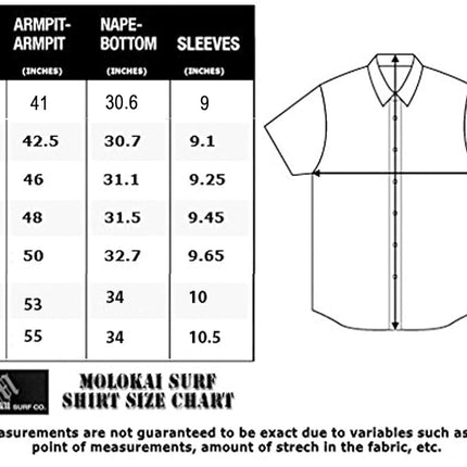 Chemises hawaïennes Molokai Surf à manches courtes et coupe slim, bières, grande taille