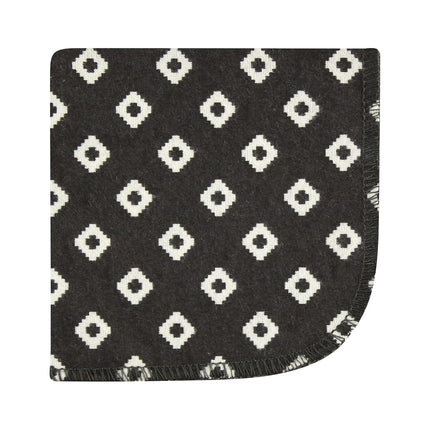 Hudson Baby Unisex Baby Flannel Cotton Washcloths, Wild Buffalo 12 Pack, One Size