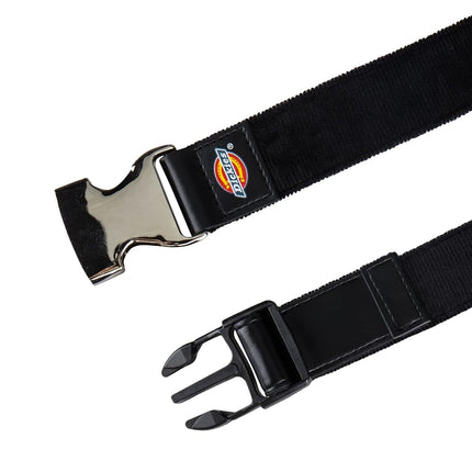 Dickies Women's Fabric Streetwear Tactical Belt, Black Cord, Large/X-Large