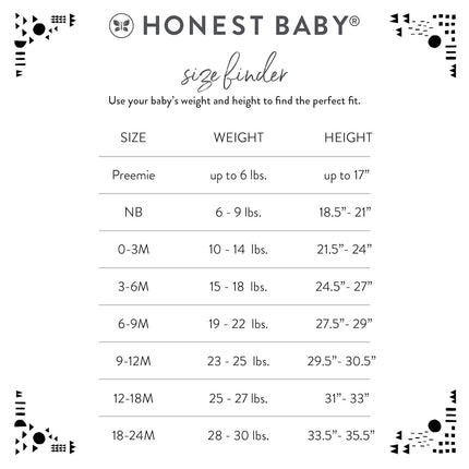HonestBaby Baby 5-Pack Organic Cotton Long Sleeve Bodysuits - pink - 6-9 Months