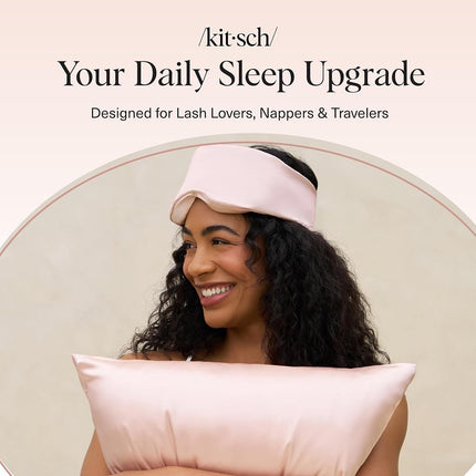Kitsch Contour Pillow Eye Mask - Blush