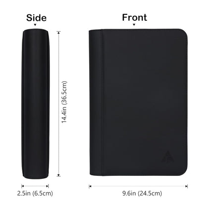 Rayvol PSA-Sized Slab Binder, Graded Card Binder for 40 PSA Slabs With 40 Sleeves, 4 Pockets Top Loading Card Holder Storage Album