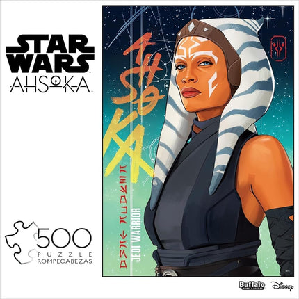 Buffalo Games - Star Wars - Jedi Warrior - 500 Piece Jigsaw Puzzle for Adults -Challenging Puzzle Perfect for Game Nights - Finished Size is 21.25 x 15.00