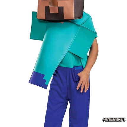 DISGUISE - Adaptive Minecraft Costume - Steve (140 cm) (120759G)