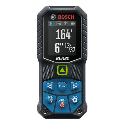 Bosch GLM165-27CGL 165' BLAZE Ergonomic Cordless Green Laser Measure w/Bluetooth