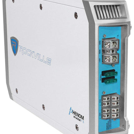 Rockville Rxm-f3 1600 vatios pico/800 W RMS amplificador marino/para barco de 4 canales nuevo