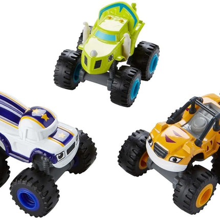 Fisher-Price Nickelodeon Blaze & The Monster Machines, 3 Pack Die-Cast Pack #2