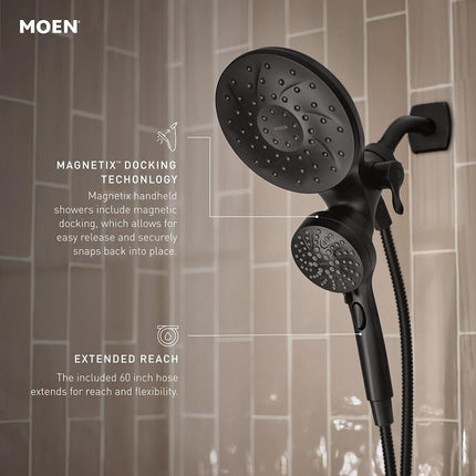 Pommeau de douche Moen HH/RAIN MB 2.5GPM 26009BL