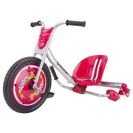 Razor FlashRider 360 Caster Trike, Red