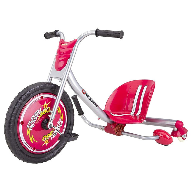 Razor FlashRider 360 Caster Trike, Red