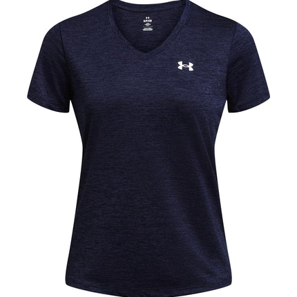 Under Armour Women's Tech Short Sleeve V-Neck Twis
