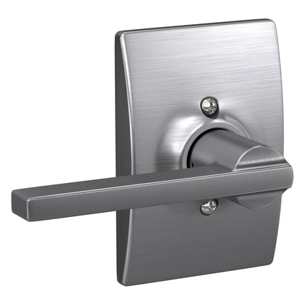 Schlage F170 LAT 626 CEN Century Collection Latitude Decorative Trim Lever, Satin Chrome