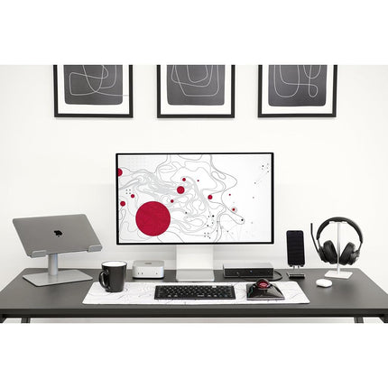 Kensington SlimBlade Pro Bluetooth Wireless Rechargable Ergonomic Trackball Mouse for Windows and macOS, Ambidextrous Design and Optical Tracking (K72080WW)