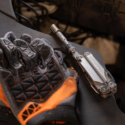 Leatherman Ratchet Driver Multitool, Magnetic Bit Holder, 11.4 cm