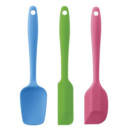 Cuisinart CTG-00-S3MS Mini Spatulas (Set of 3), Silicone, Multicolor