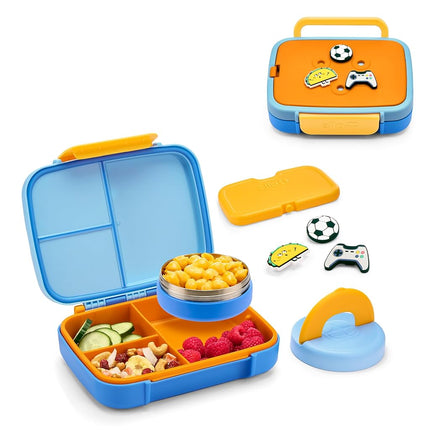 Ello Benni Kids Bento Lunch Box with Insulated Foo