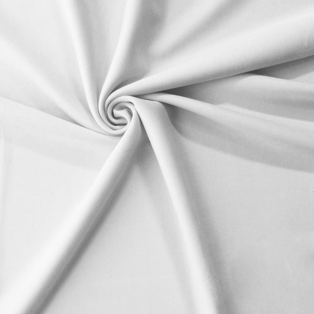 Faldón para cuna pequeña/portátil con volantes de microfibra ultrasuave American Baby Company, blanco, para niños y niñas