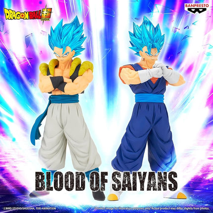Banpresto Dragon Ball Super Gogeta Action Figure - Blood of Saiyans 19 cm - BP29905P Multicolor - Collectible Figure - Great for Anime Fans