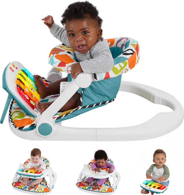 Fisher-Price Baby Portable Chair Deluxe Kick & Pla