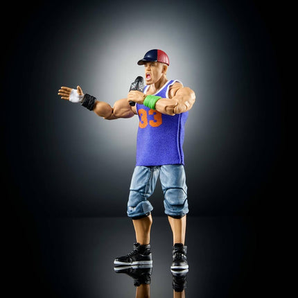 Mattel WWE Ultimate Edition John Cena 6-inch Action Figure & Accessories Set, 10+ Pieces Include Swappable Heads & Hands, JCX42