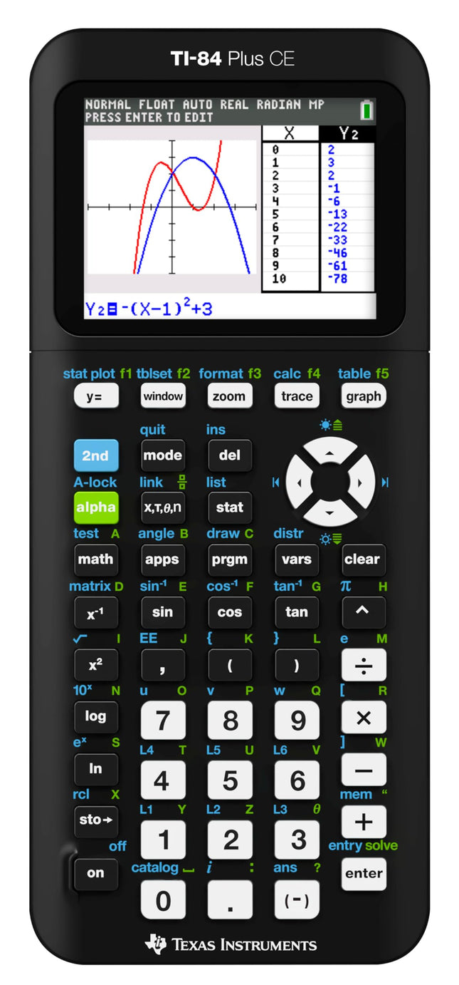 Ti84plus Ce Graphing Calculato