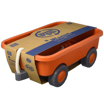 Green Toys Wagon - Orange Closed Box