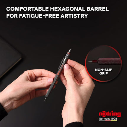 rOtring 2204410 600 Chocolate Truffle, 0.02 inch (0.5 mm), Gift Box
