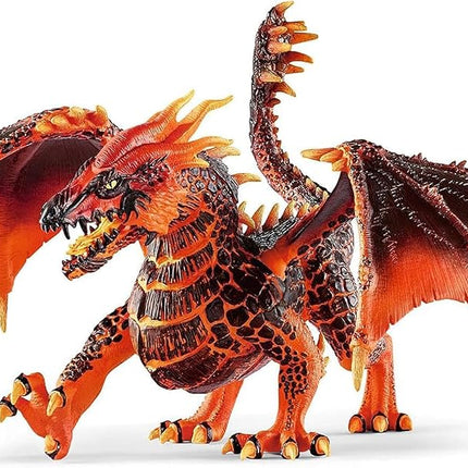 SCHLEICH Eldrador Creatures - 8" Lava Dragon Toy -