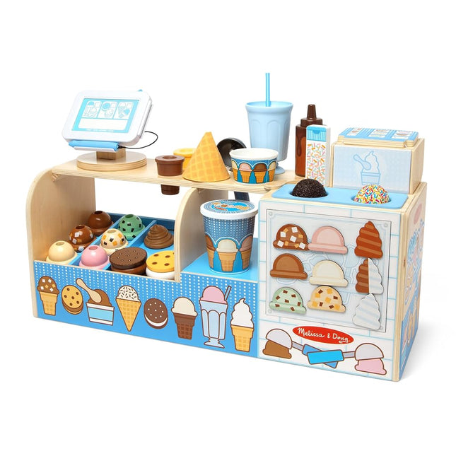 Melissa & Doug Wooden Cool Scoops Ice Creamer | Pr