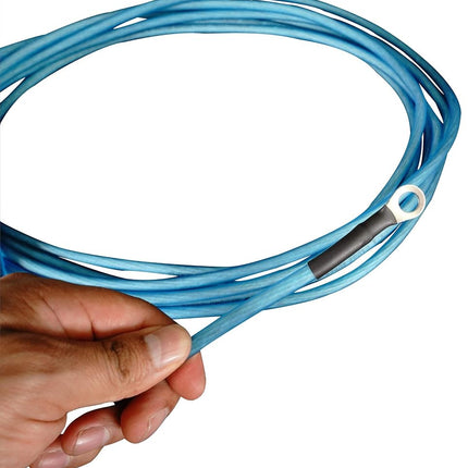 Rockville RMWK8 8 AWG Gauge Waterproof Marine/Boat Amplifier Wire Installation Kit, 25' OFC RCA Cables, Power, Ground, Speaker, Remote Wires, Fuse Holder, Includes RCA, and Accessories
