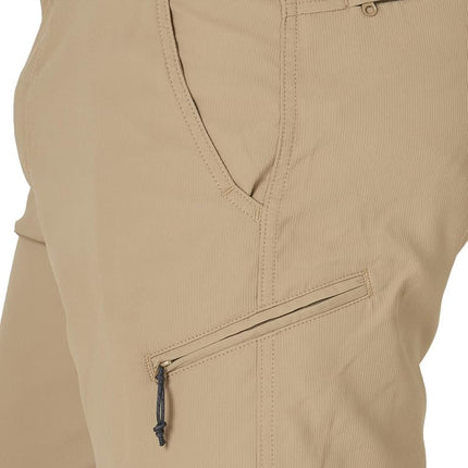 Wrangler Authentics Men's Side Elastic Utility Short, Fawn, 30