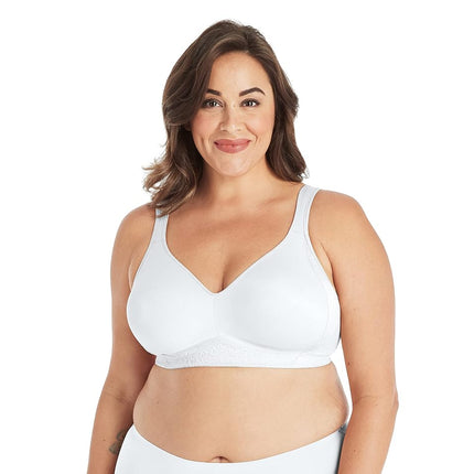 Playtex Women's 18 Hour Seamless Smoothing Full Coverage Bra US4049 - White - 46DD