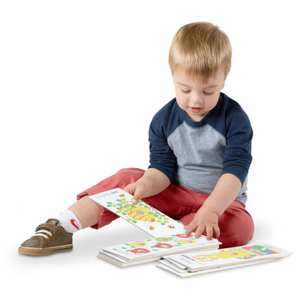 Melissa & Doug Poke-A-Dot Tarjetas de aprendizaje de números gigantes