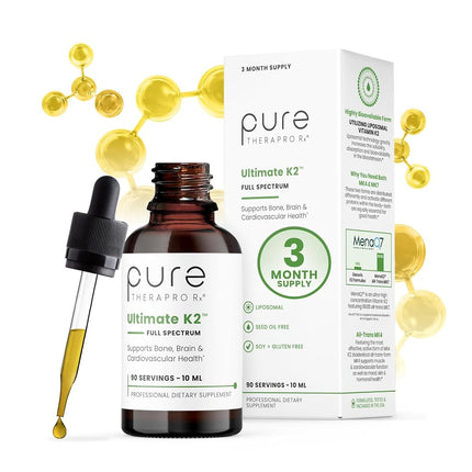 Pure Therapro Rx Ultimate K2 Supplement | Liquid F