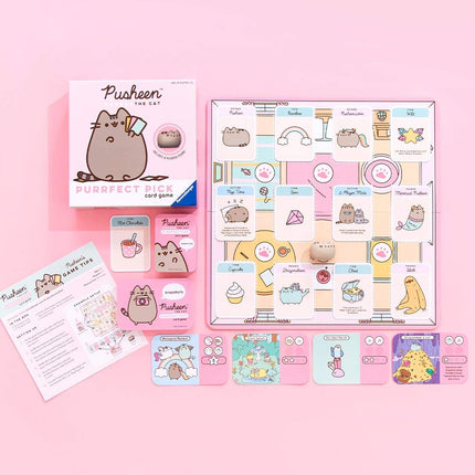 Ravensburger Sinoeem Pusheen Purrfect Pick: un juego familiar para amantes de los gatos y fans de Pusheen a partir de 8 años