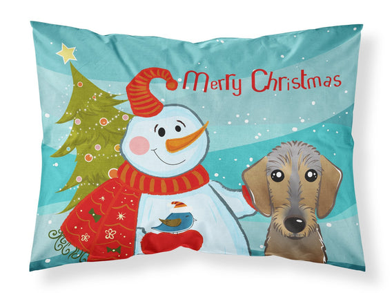 Caroline's Treasures BB1853PILLOWCASE Snowman with