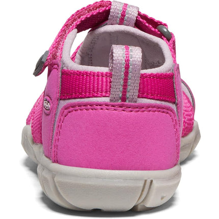 KEEN Unisex-Child Seacamp 2 CNX Closed Toe Sandals, Very Berry/Dawn Pink, 7