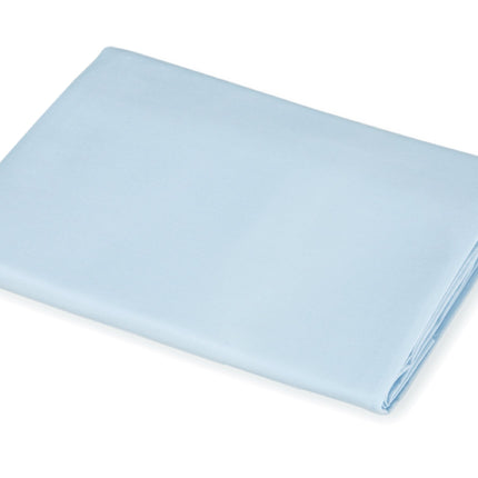American Baby Company 100% Natural Cotton Percale Standard Day Care Cot Sheet, Blue, 23 x 51, Soft Breathable, for Boys and Girls