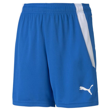 PUMA Kids' TeamLIGA Shorts, Electric Blue Lemonade
