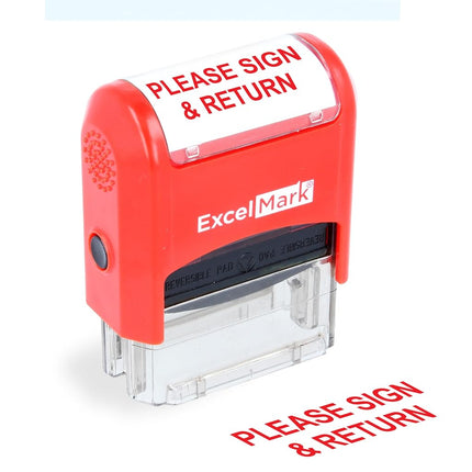 Teacher Stamps - Please Sign & Return (55093)