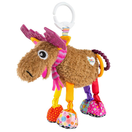 Lamaze Clip and Go Muffin The Moose Soft Toy