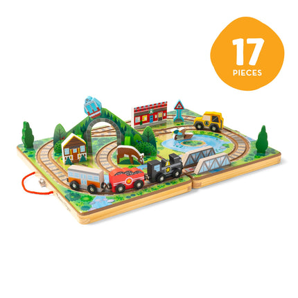 Melissa & Doug | Take-Along Railroad