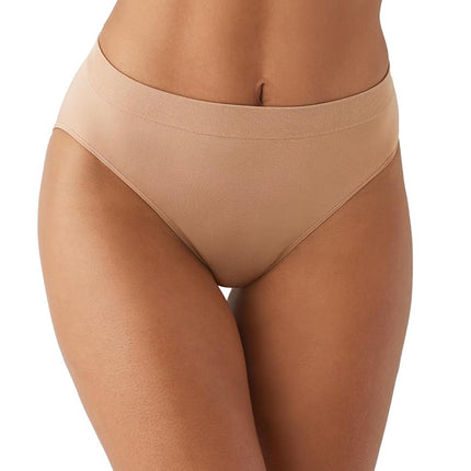 Wacoal Women's B-Smooth High-Cut Panty, Praline, M