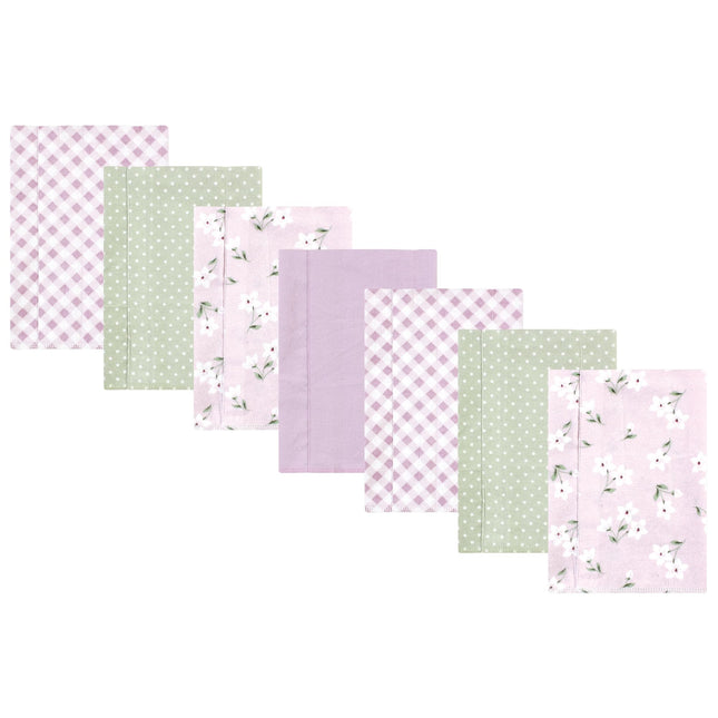 Hudson Baby Unisex Baby Cotton Flannel Burp Cloths