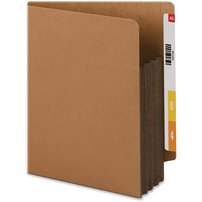 Smead Carpetas de archivo de expansión de 3 1/2" tamaño legal, marrón/cuerda roja, 10 unidades - Carpetas de archivo (400 mm, 241 mm, 22.9 cm, 38.1 cm, 10 unidades)