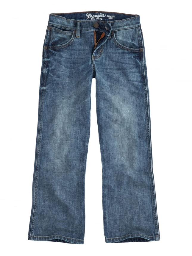 Wrangler Boy's Greely Wash Bootcut Jeans, Greeley,