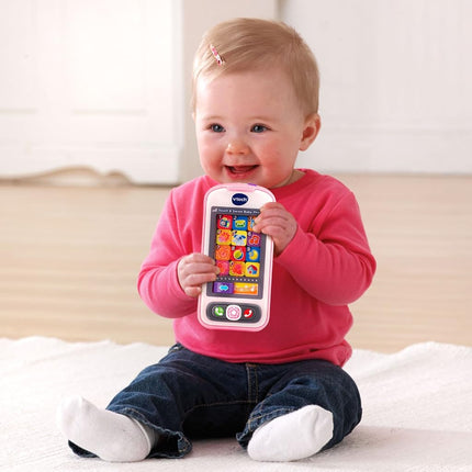VTech Touch & Swipe Baby Phone - Pink